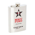 Maxam 8 Oz. Stainless Steel Hip Flask